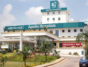 Apollo Hospitals, Bengaluru hospital building