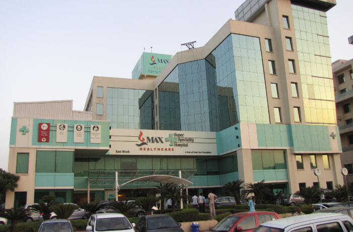 Max Hospital, Delhi hospital building